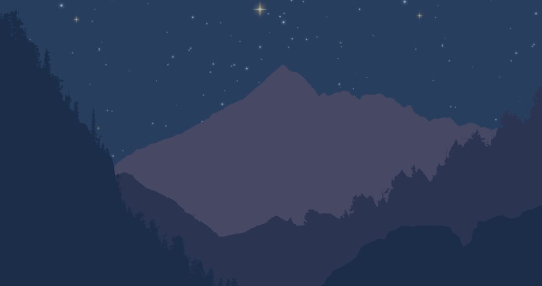 Hands Holding Globe over Forest at Night