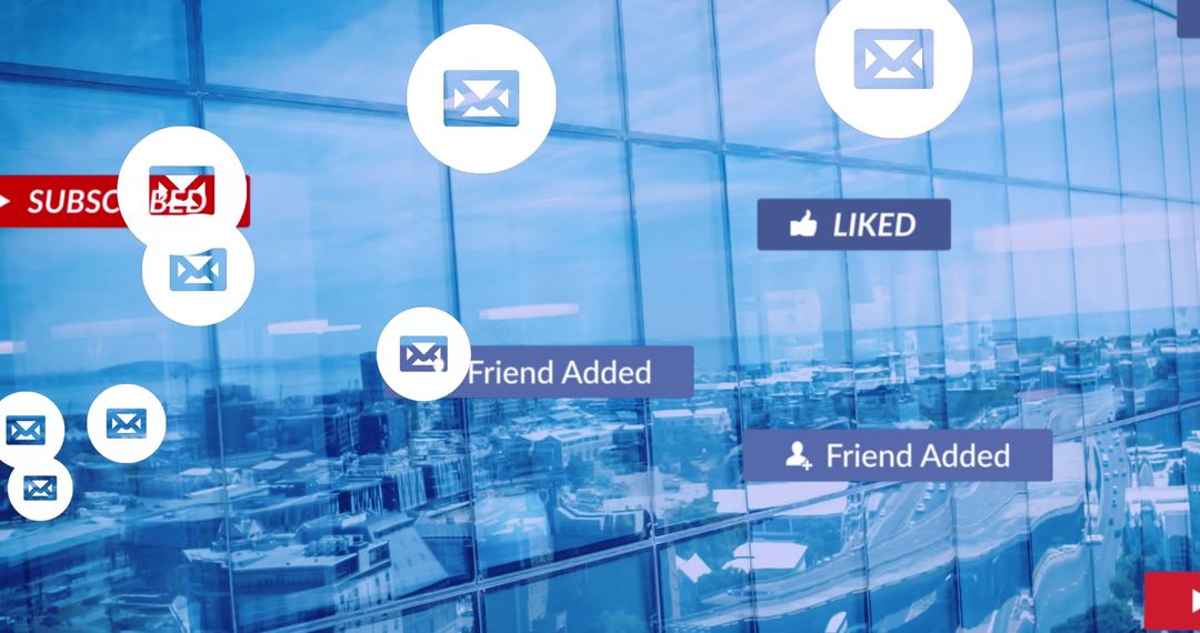 Social Media Dynamics in the Urban Landscape