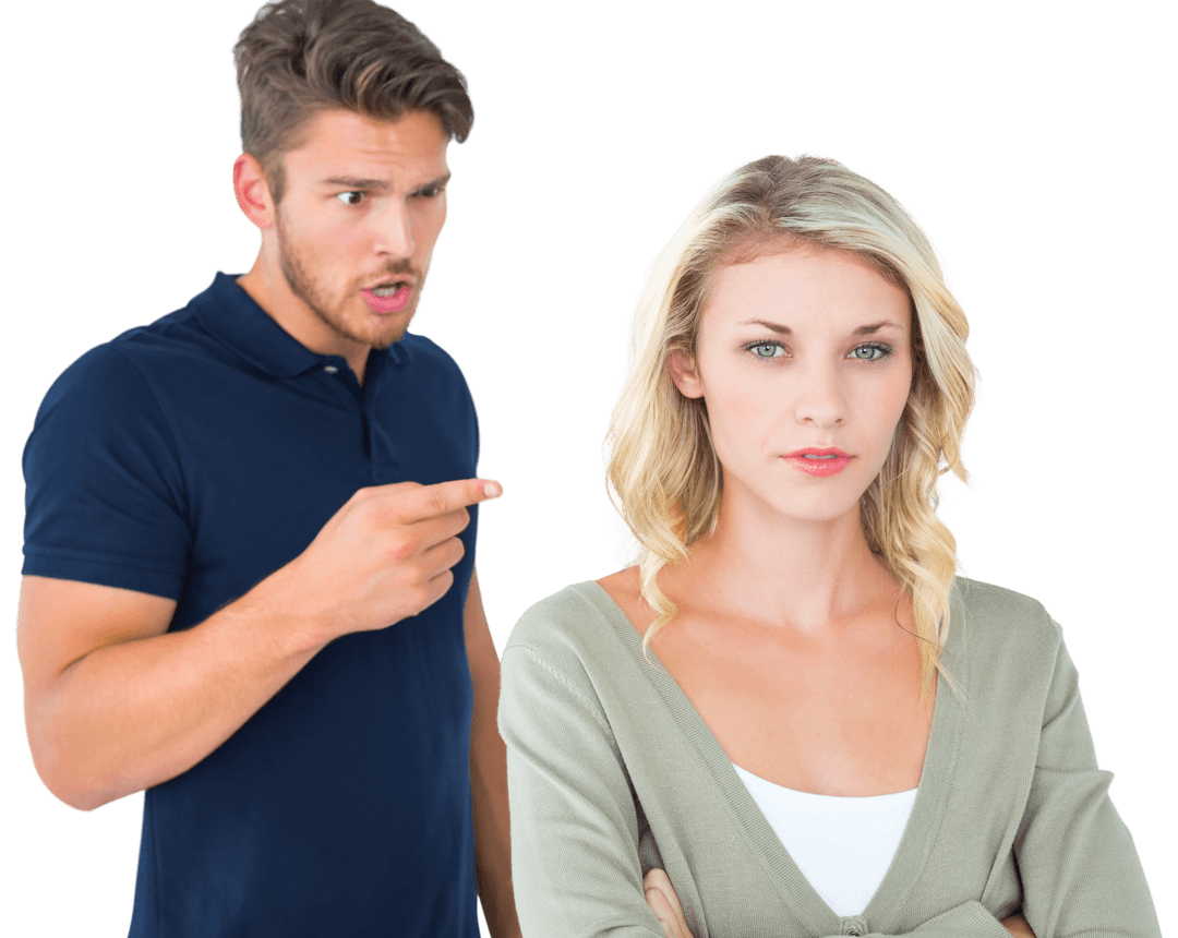 Transparent Couple Arguing: Emotion and Conflict in Relationship