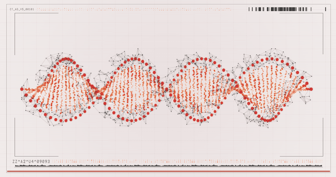 transparent panoramic red dna pattern on grid screen - Download Free Stock Images Pikwizard.com