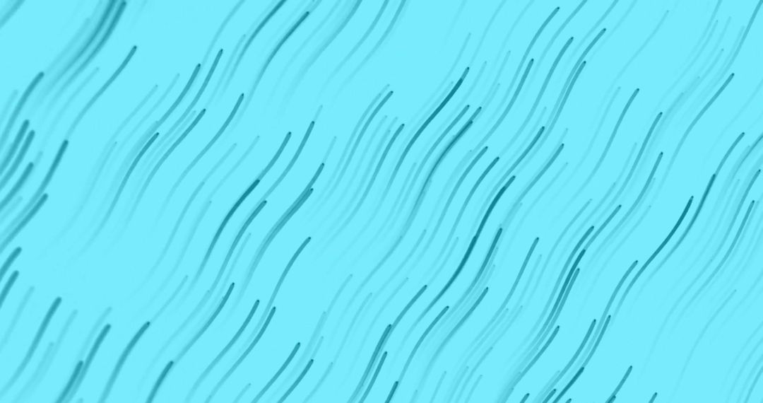 Dynamic Glowing Light Trails on Vibrant Blue Background