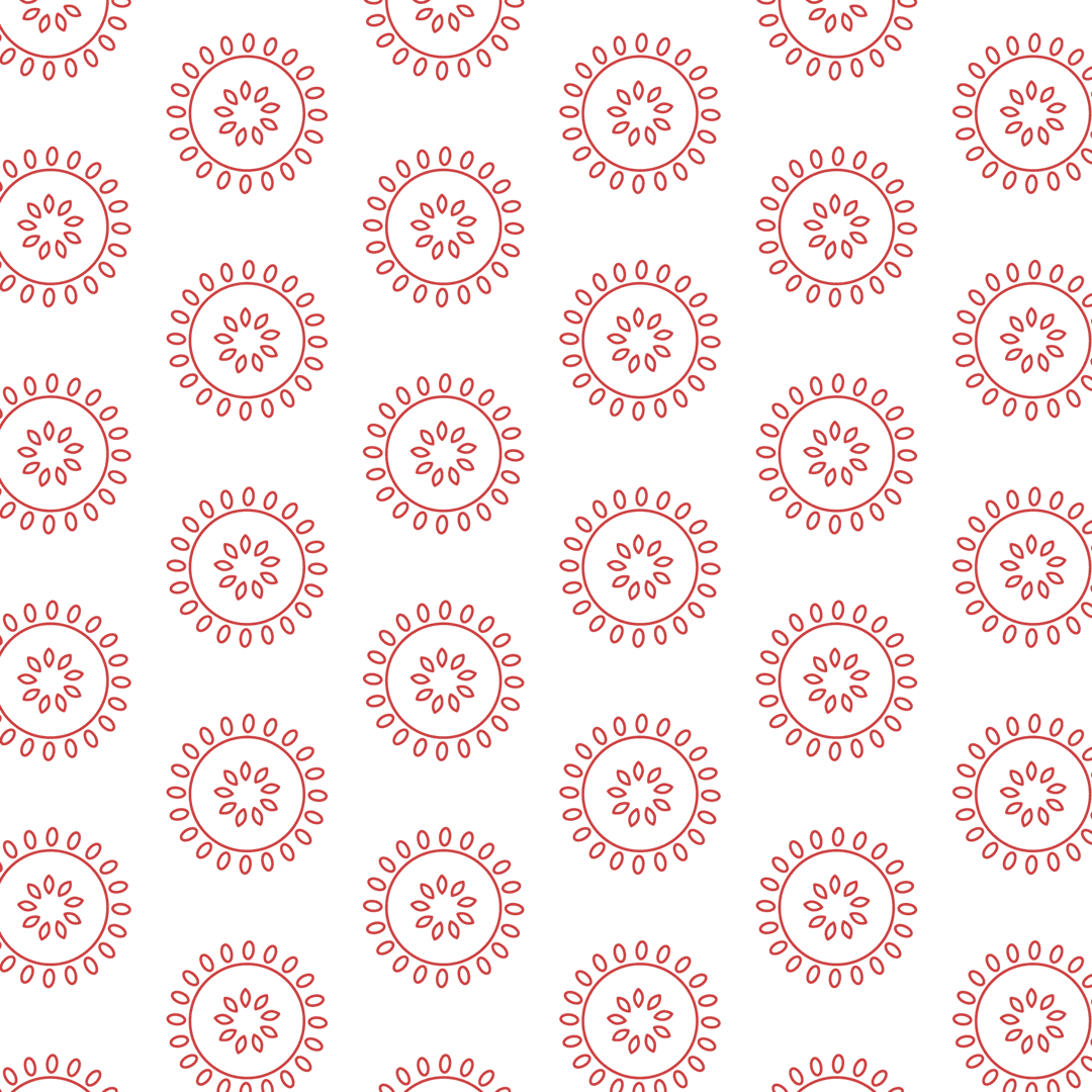Red Flower Circles Pattern on Transparent Background - Download Free Stock Images Pikwizard.com