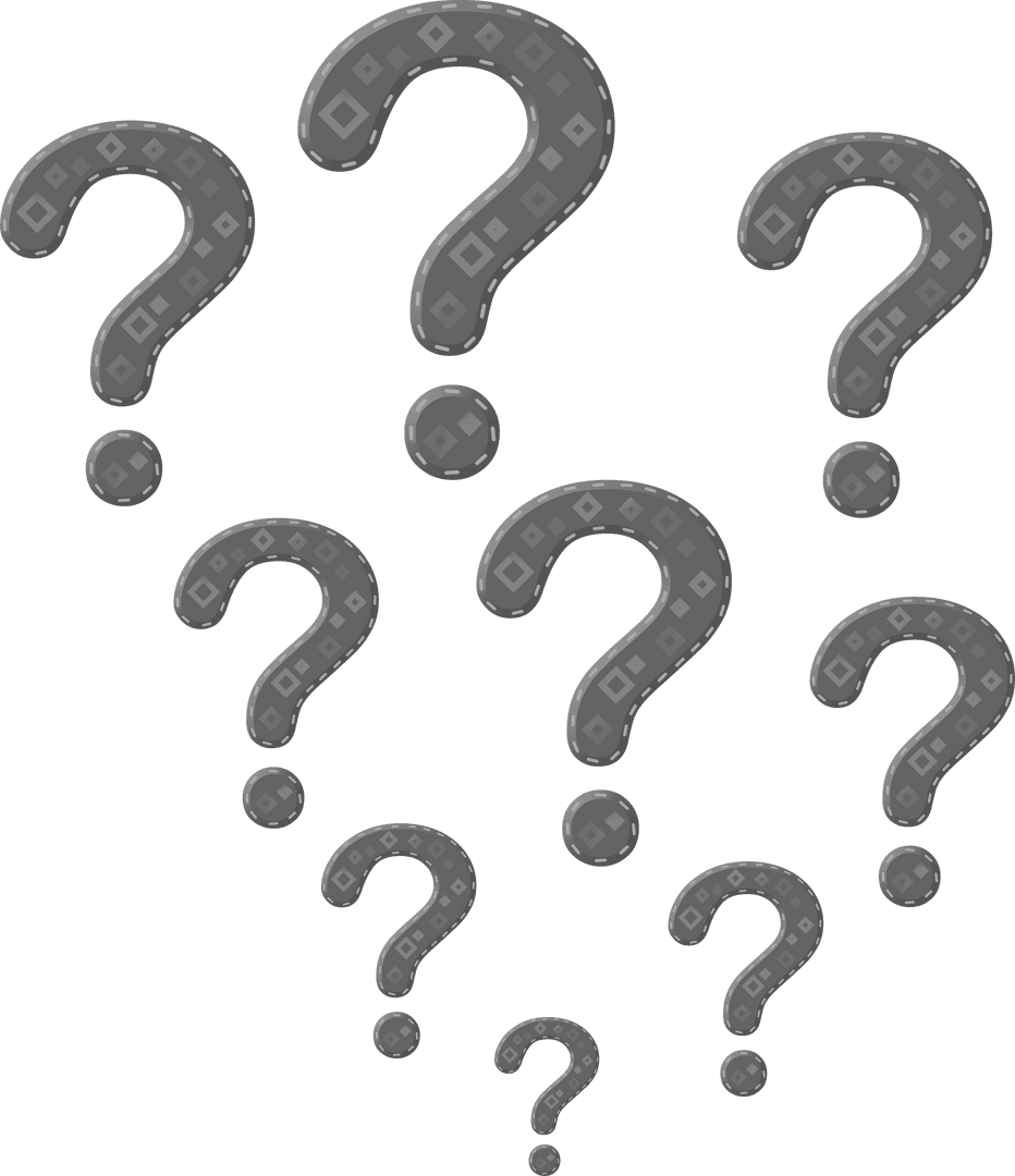 Grey Translucent Question Mark Pattern on Clear Background - Download Free Stock Images Pikwizard.com