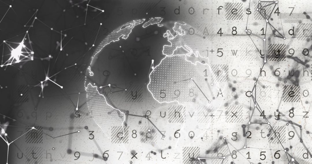Global Network with Data and Technology Connections Interface