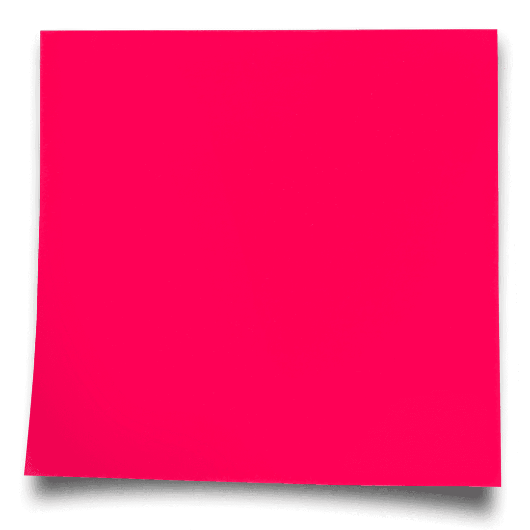 Neon Pink Transparent Paper Sheet Illustrating Modern Design