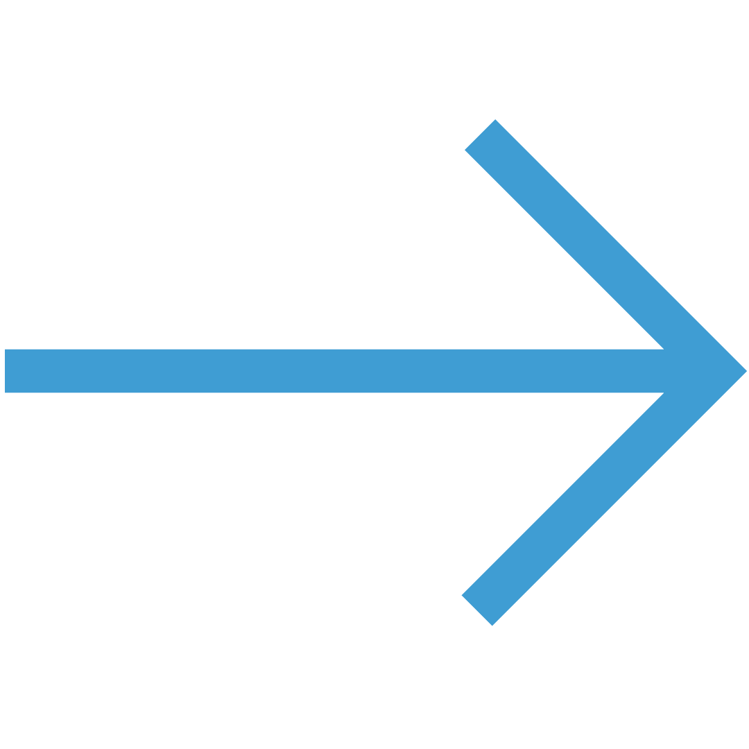 Transparent Blue Arrow Pointing Right Symbol