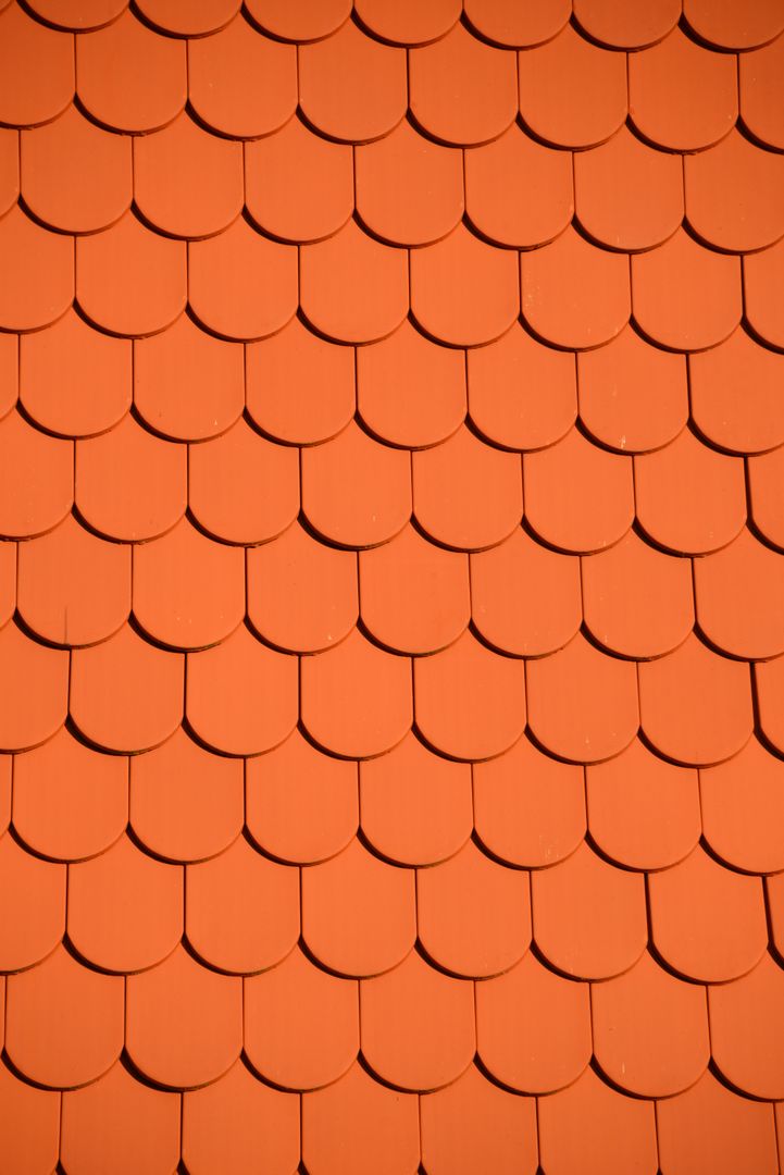 Background of Red Roof Tiles in Symmetrical Pattern - Free Images, Stock Photos and Pictures on Pikwizard.com
