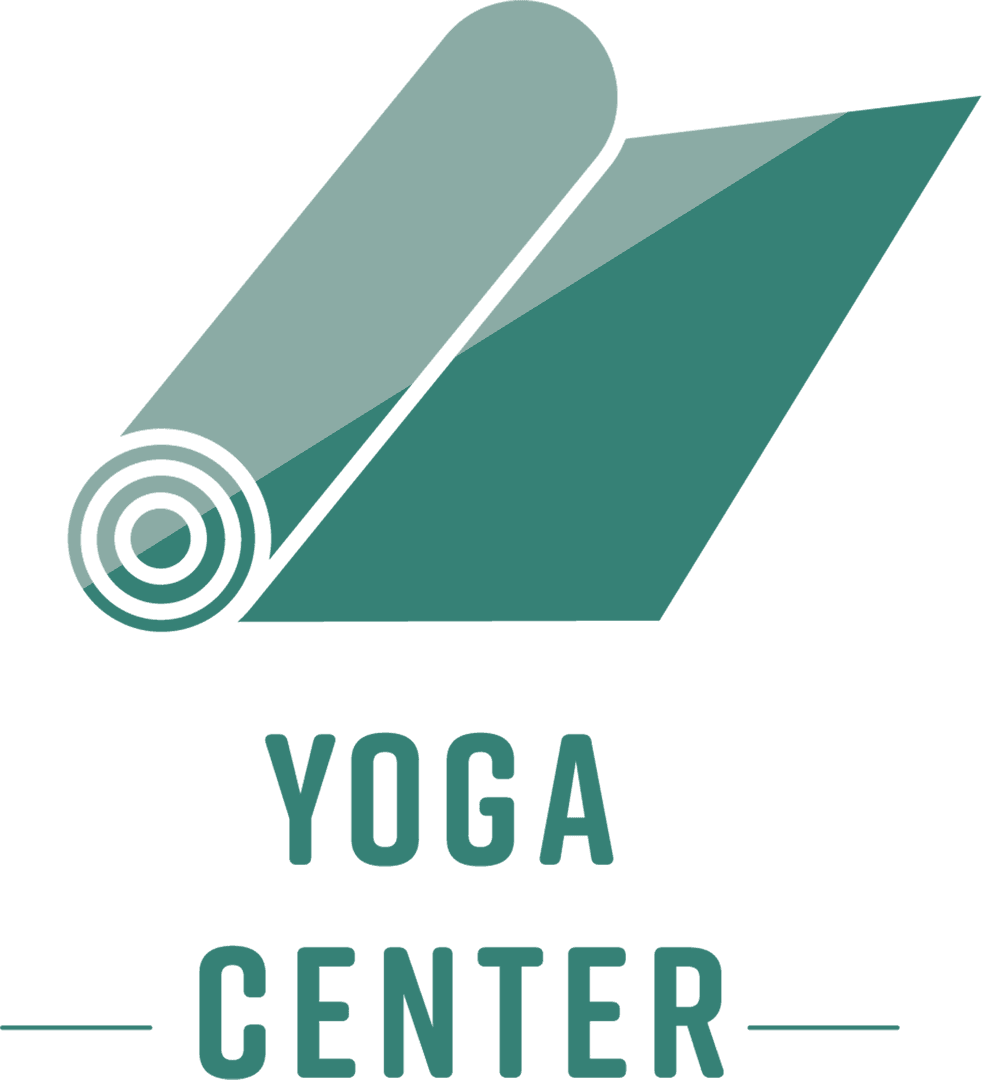 Yoga Center Logo Vector on Transparent Background