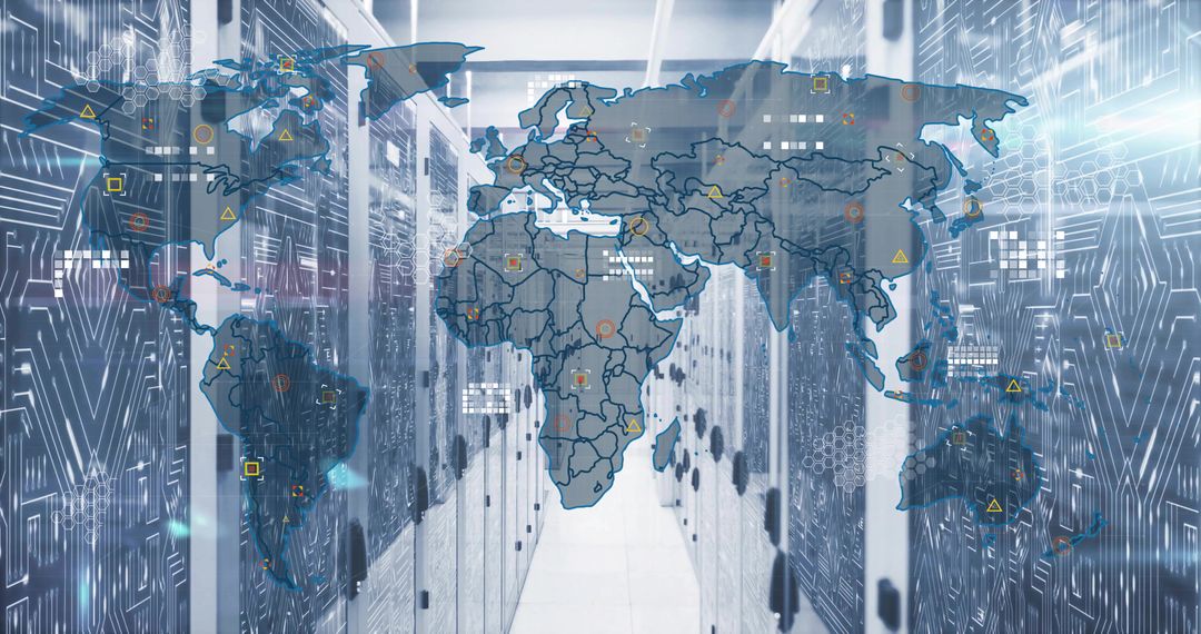 Global Network Visualization in Modern Data Center