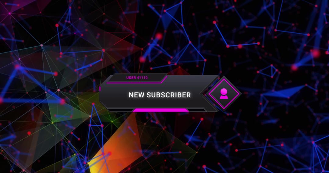 Digital Network Globe with Interface Overlay and Social Media Element