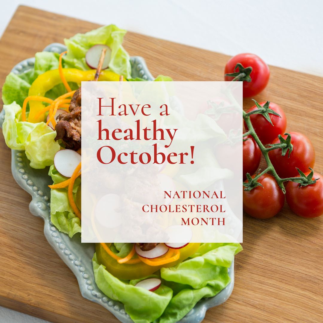 Image of have a healthy october over wooden board with vegetable salad and tomatoes - Download Free Stock Templates Pikwizard.com