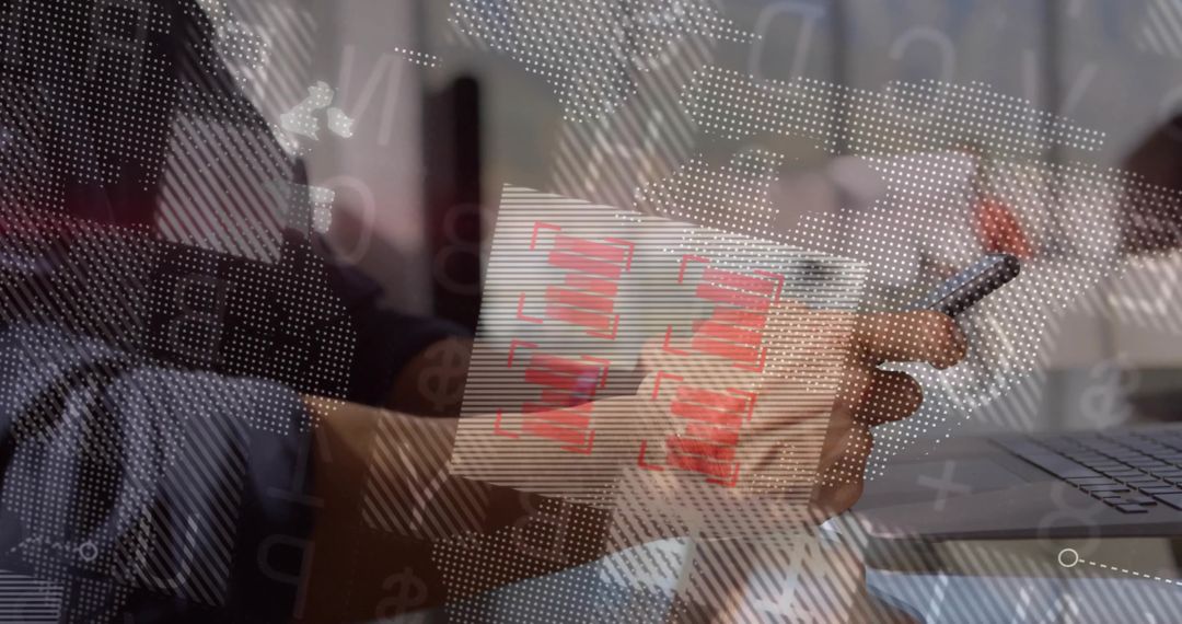 Corporate Professional Analyzing Charts for Data-Driven Strategy