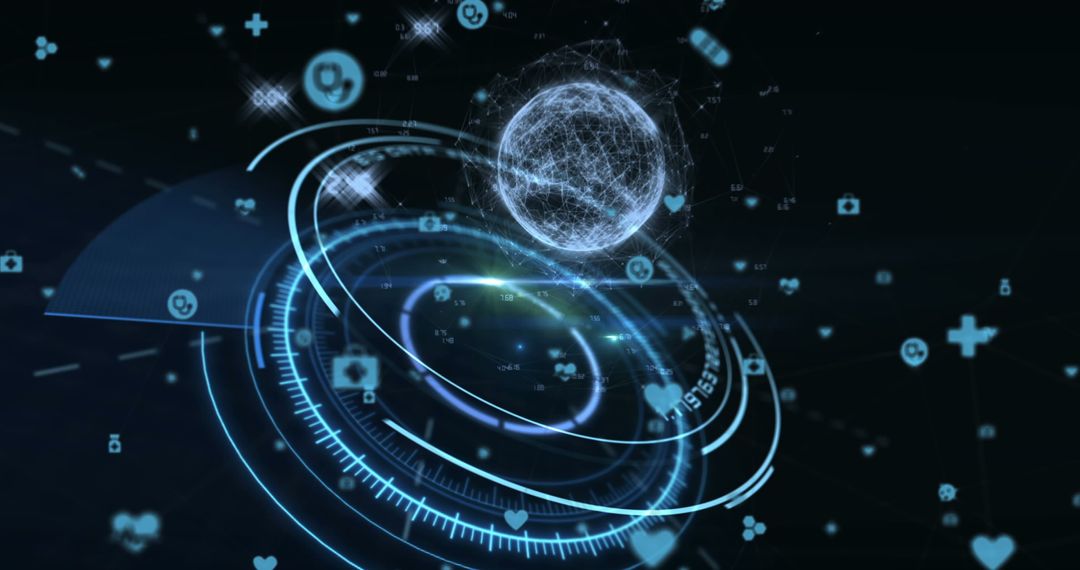 Digital Global Networking with Futuristic Technology Design