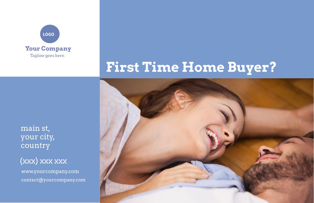 Joyful Couple Celebrating First Time Home Purchase - Download Free Stock Templates Pikwizard.com