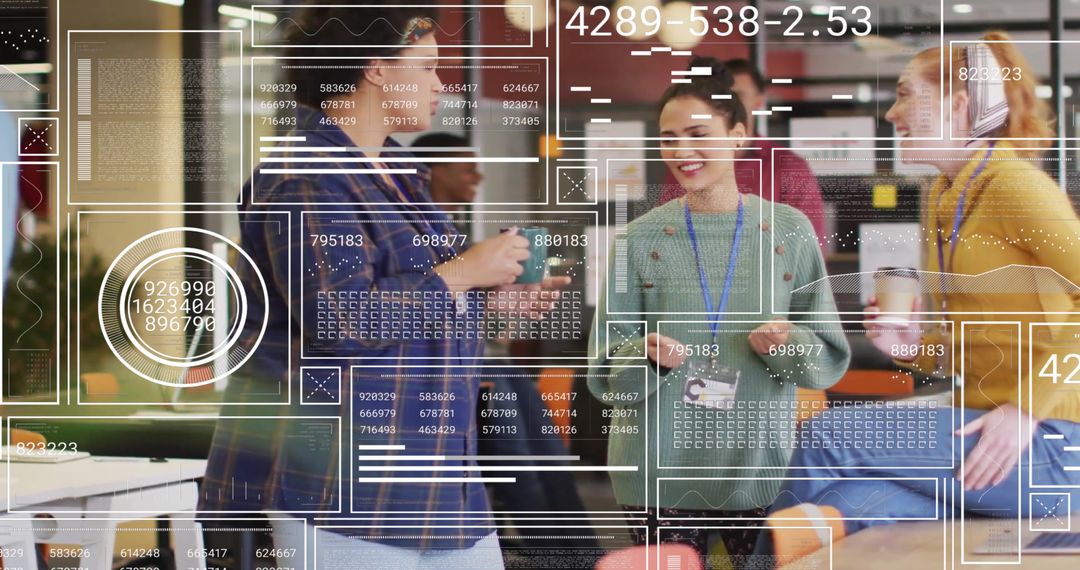 Collaboration and Financial Data Processing in Modern Office