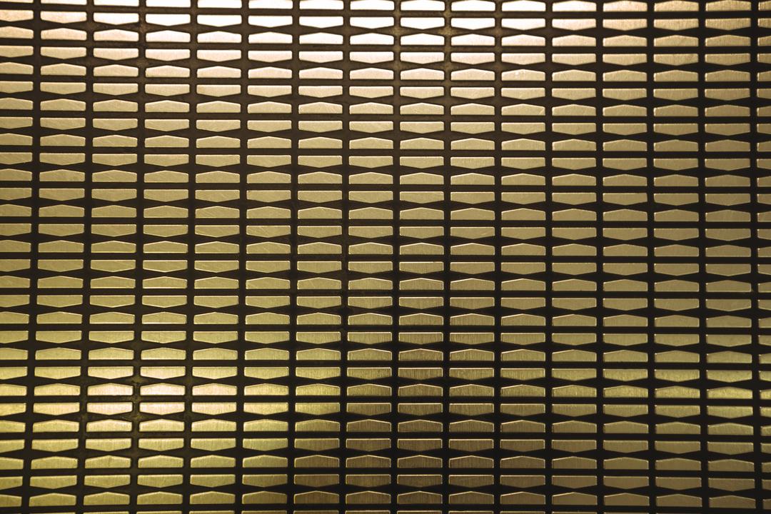 Illuminated Metallic Pattern Wall Background, Full Frame - Free Images, Stock Photos and Pictures on Pikwizard.com