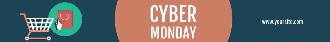 Cyber Monday Exciting Online Sales Promotion Retail Banner