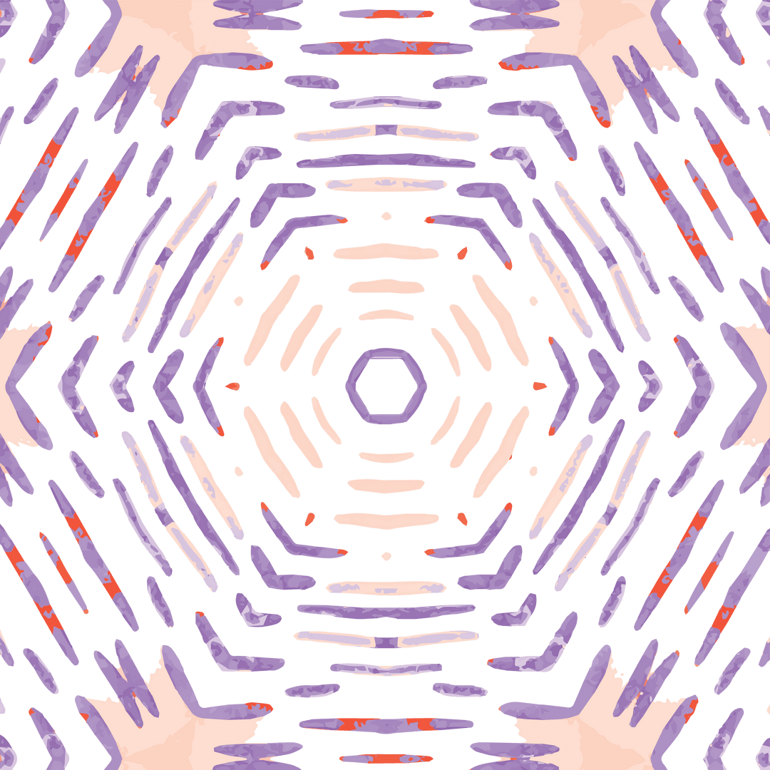 Abstract Purple Hexagon Pattern Background, Transparent Design