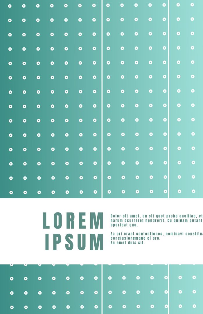 Minimalist Polka Dot Pattern for Serene Document Covers