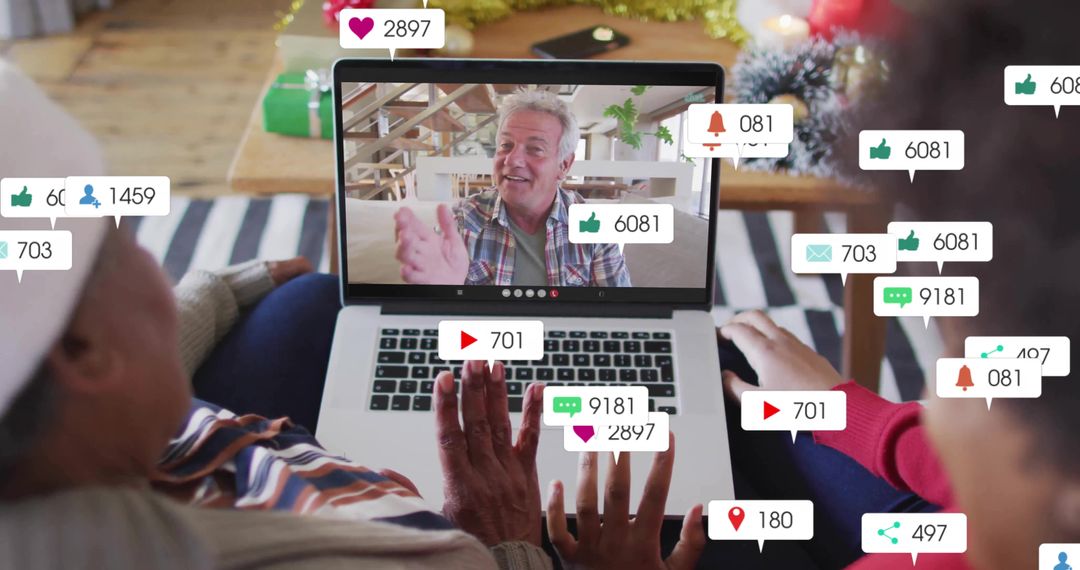 Remote Connection: Multigenerational Family Gathering