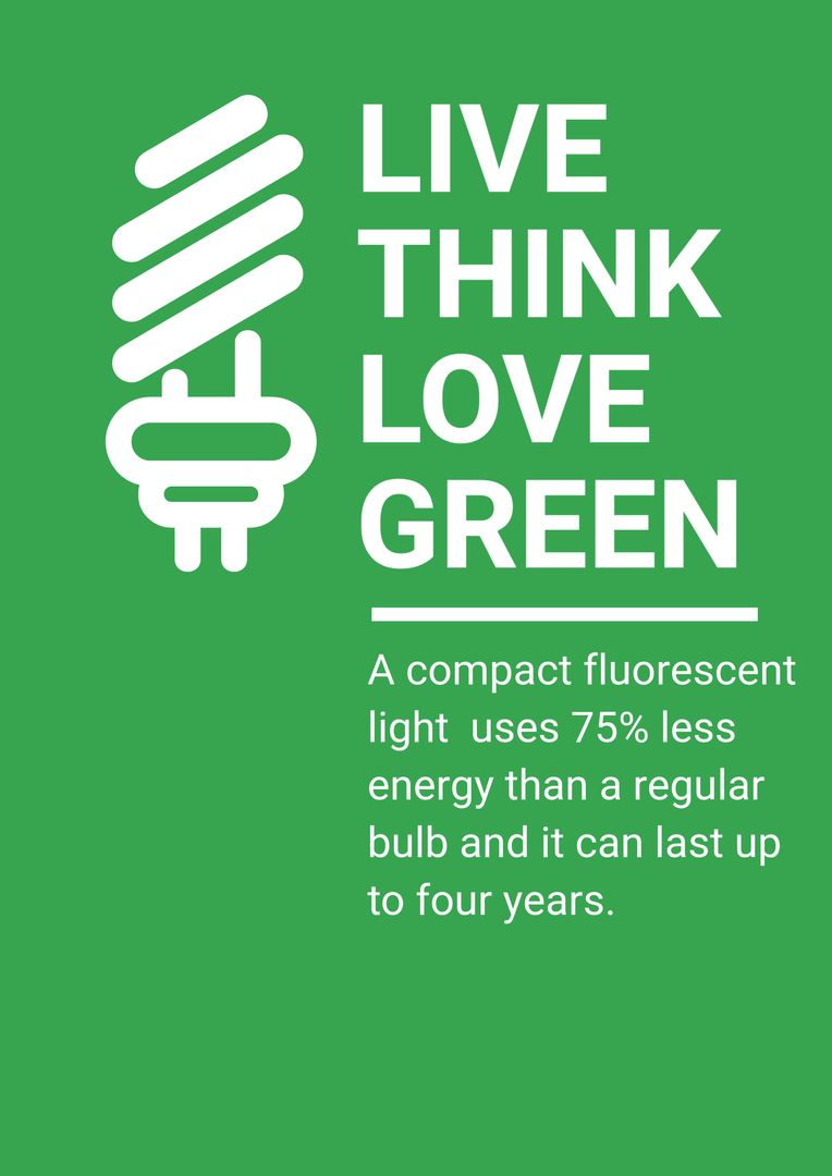 Promoting Energy Efficiency with Fluorescent Light Bulbs