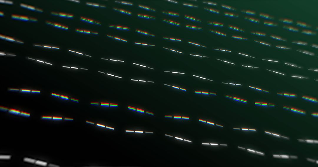 Abstract Colorful Lines Motion on Dark Background