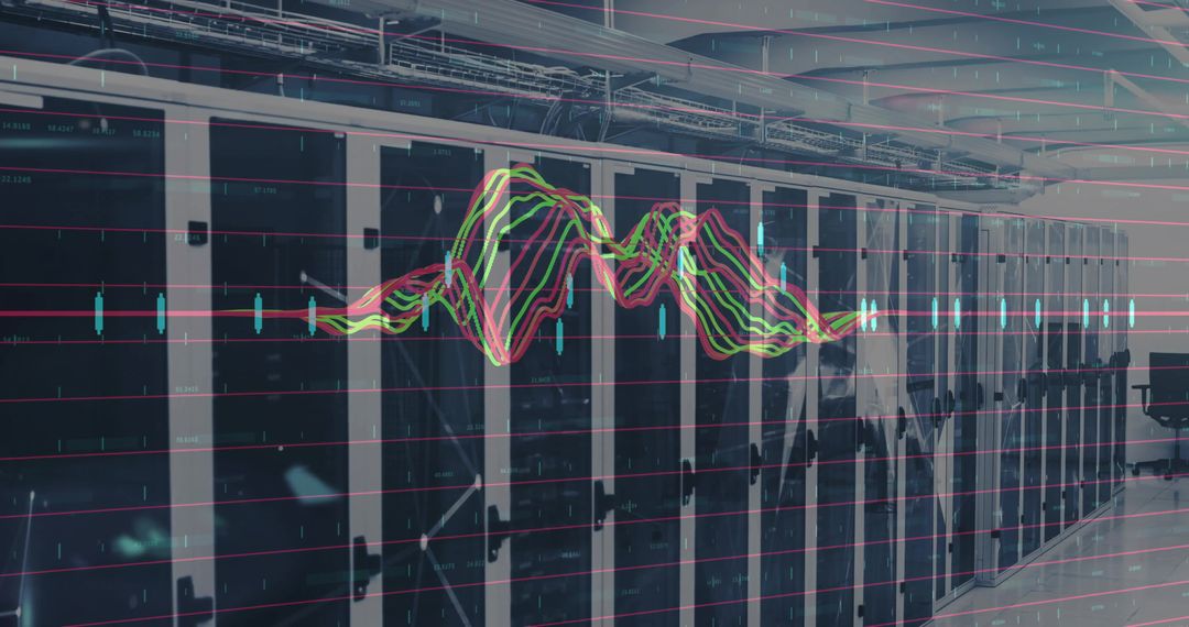Data Center Servers with Digital Graph Overlay