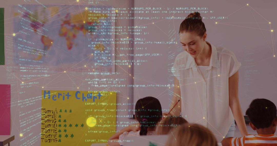 Innovative Classroom: Teacher Mentoring with Digital Code Concepts