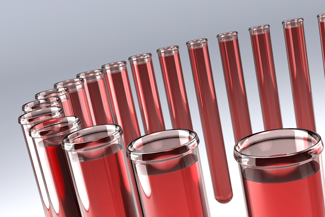 Close-up of Transparent Test Tubes with Red Solution Displaying Science Concept - Download Free Stock Images Pikwizard.com