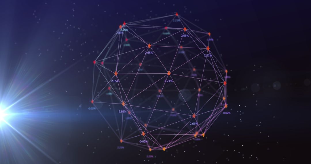 Global Network Connections in Digital Sphere