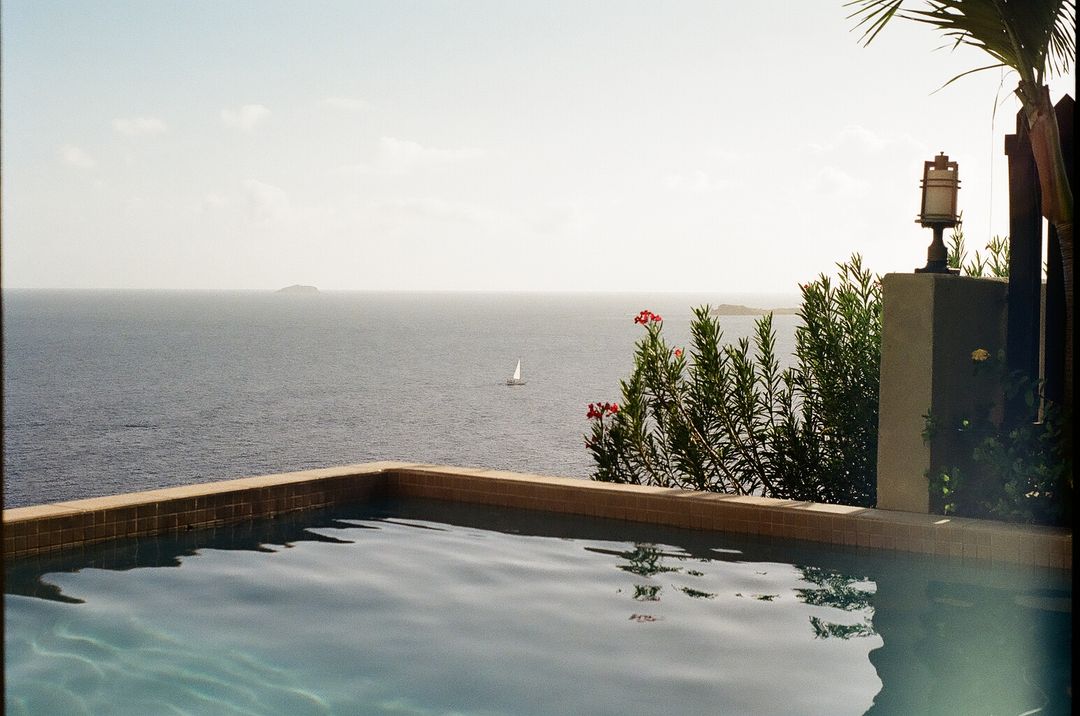 Tranquil Ocean View from Luxurious Infinity Pool