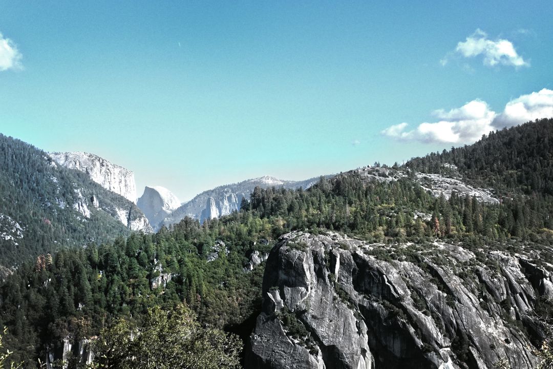 Scenic Mountain Landscape with Clear Blue Sky - Free Images, Stock Photos and Pictures on Pikwizard.com