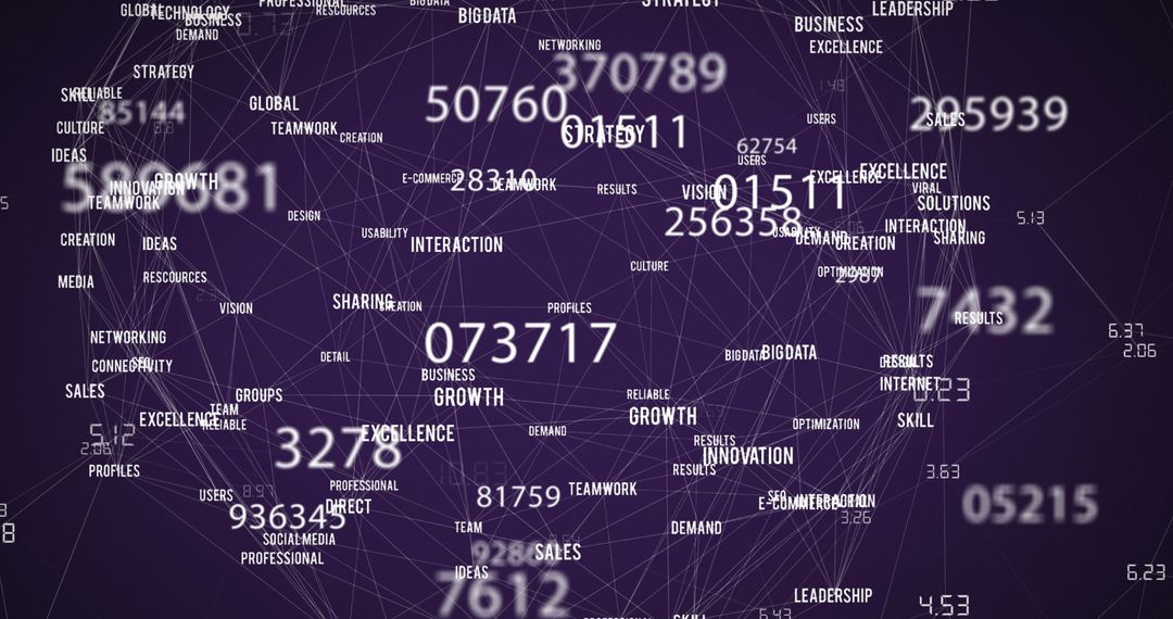 Glasses Wearer Analyzing Digital Business Networks