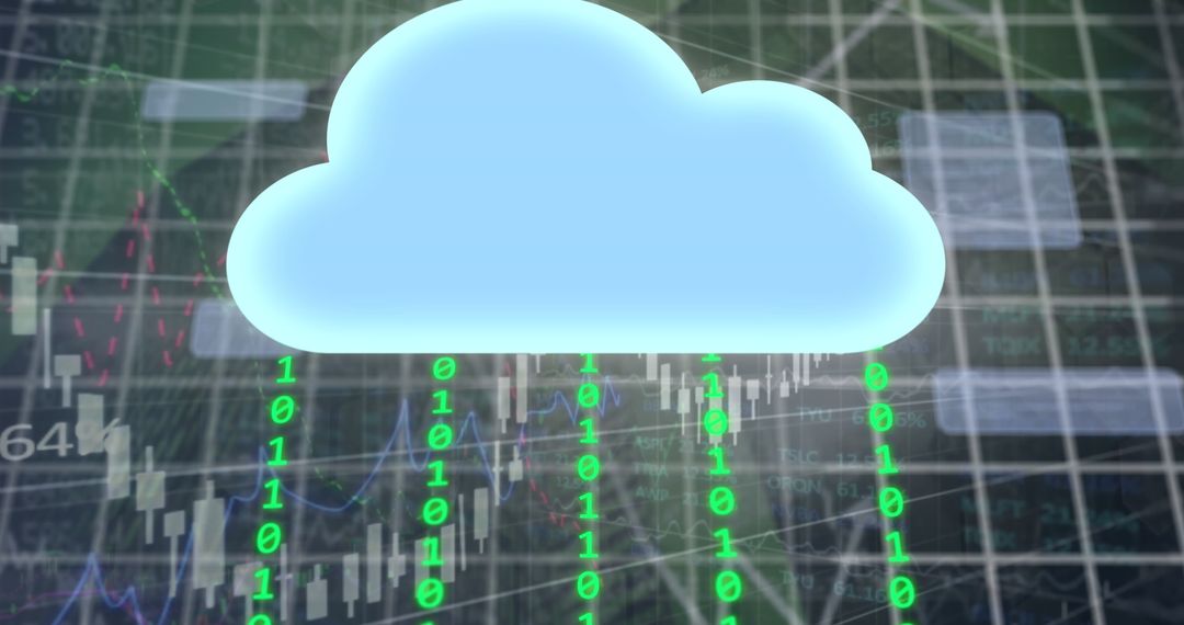 Digital Interface and Cloud Computing Concept