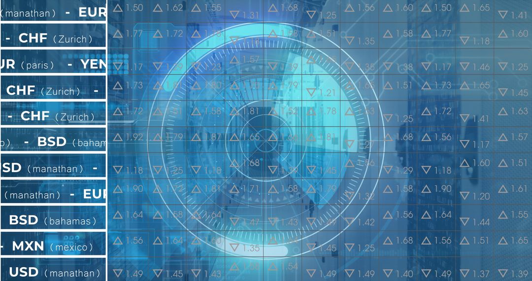 Futuristic Finance and Stock Market Visualization