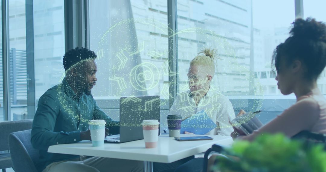 Modern Office Collaboration with Holographic Technology