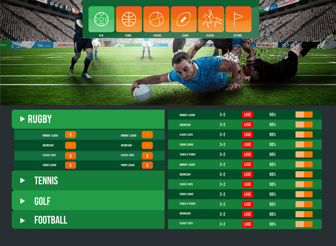 Dynamic Sports Interface with Transparent Background Elements - Download Free Stock Images Pikwizard.com