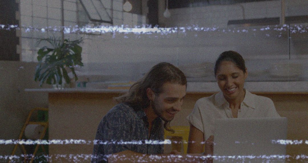 Digital Glitch Affecting Office Colleagues Collaboration