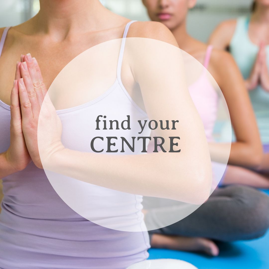 Serene Yoga Pose Promoting Mindfulness and Balance