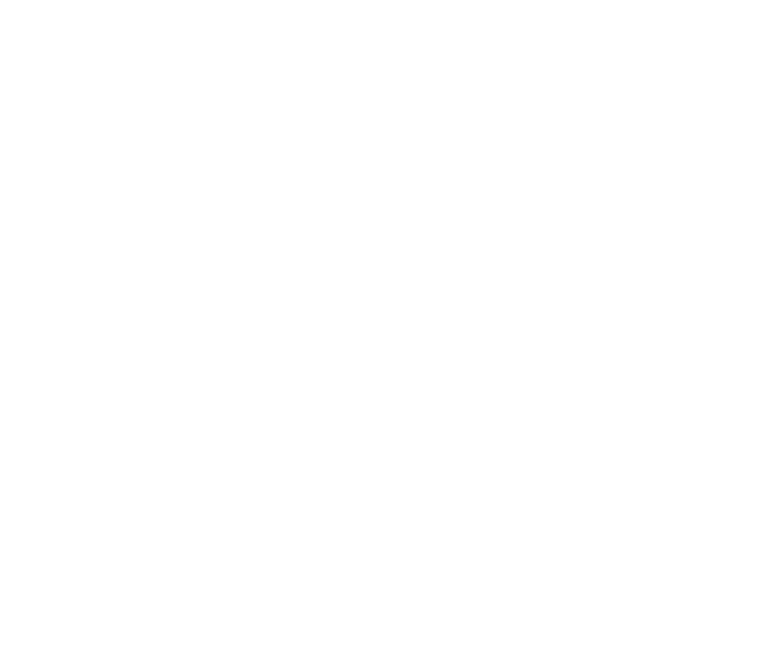 Transparent Vector Silhouette of Hand with Fingers Spread