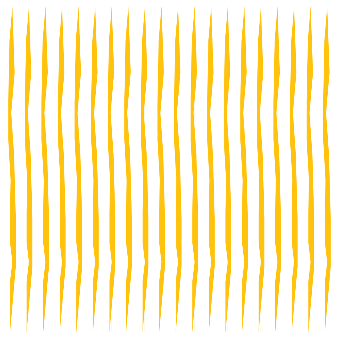 Wavy Yellow Line Pattern on Transparent Background