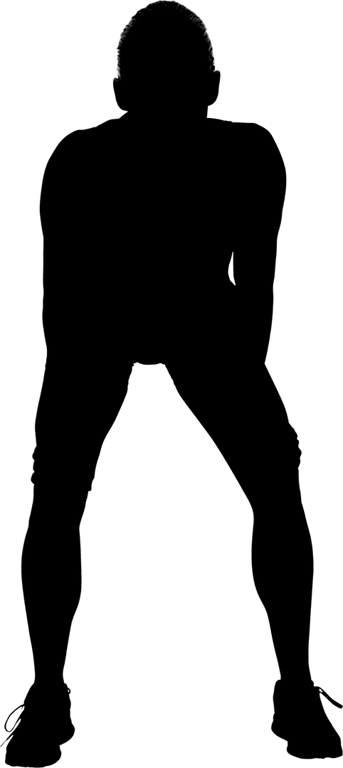 Transparent Illustration of Man Playing Football on Field