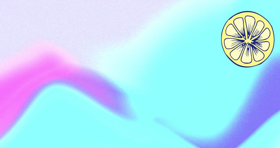 Colorful Floral Abstract with Pastel Background