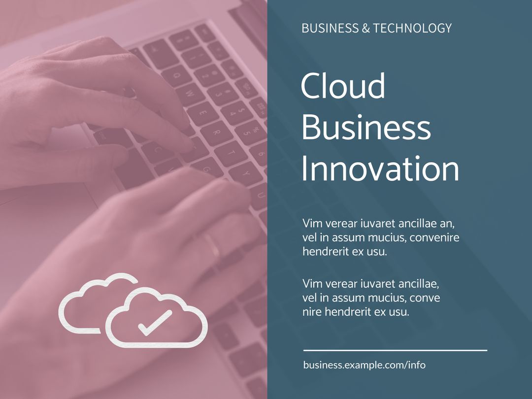 Cloud Business Innovation with Reliable Technology Background
