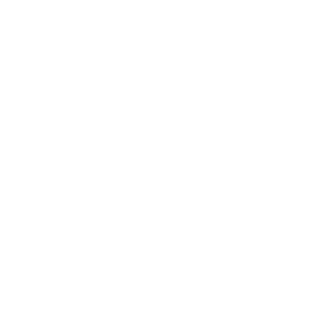 Transparent Background with White Ellipses Pattern Design