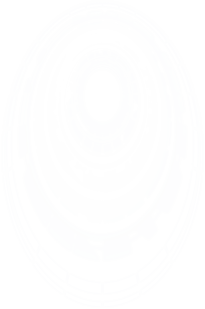 Dotted Network Illustration on Transparent Background