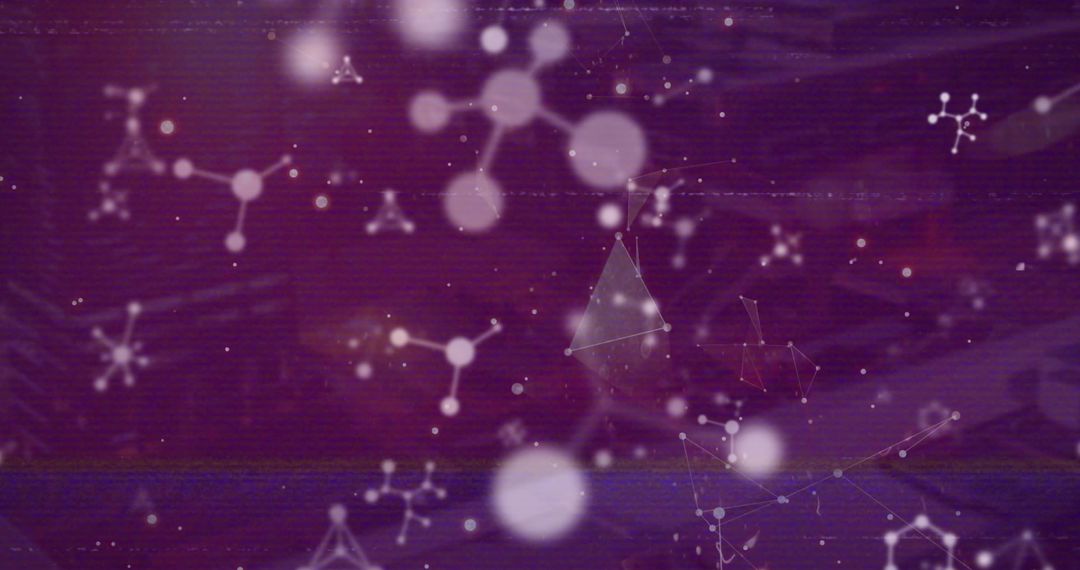 Digital Network Connections Across Global Interface