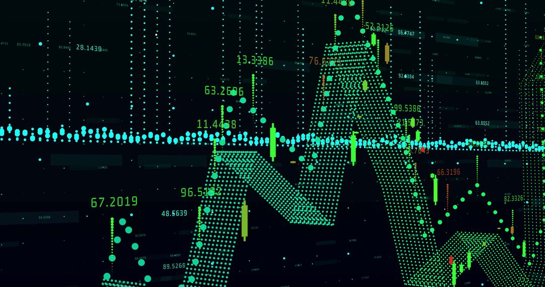 Futuristic Digital Data Processing in High Tech World