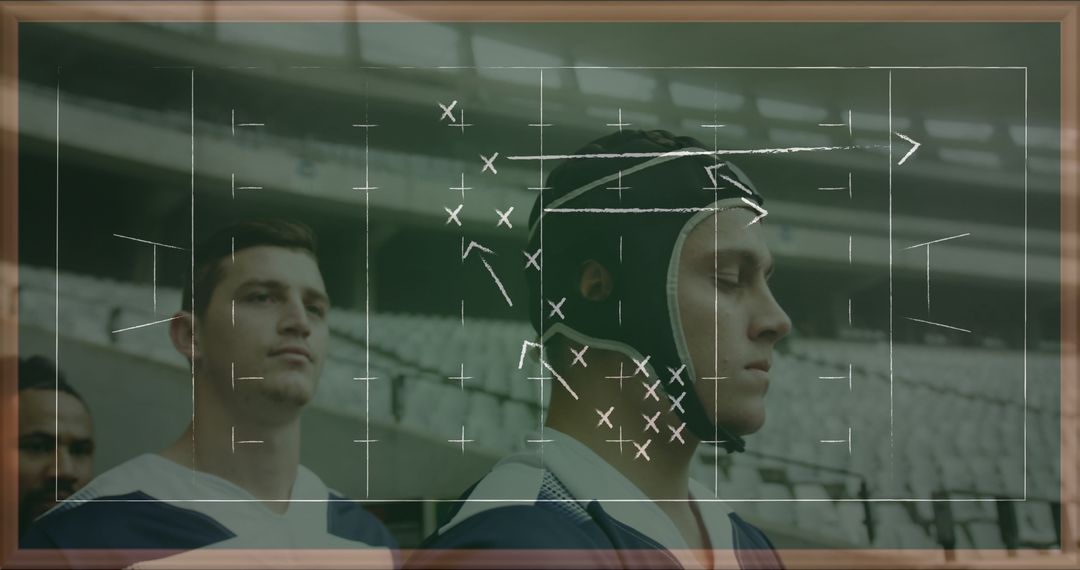 Strategy and Determination in Rugby Preparation Concept