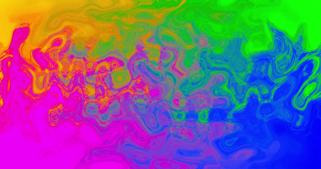 Vibrant Abstract Multicolored Wave Design